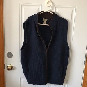 Brand new!  Never worn!  Mens sweater vest.  Wool